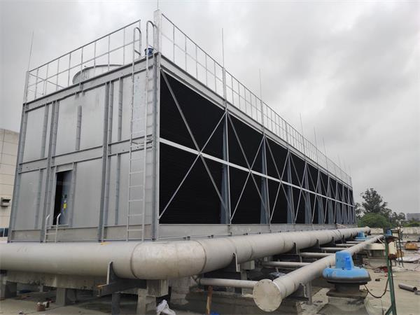 方形側(cè)出風(fēng)冷卻塔降噪(冷卻塔進(jìn)風(fēng)側(cè))