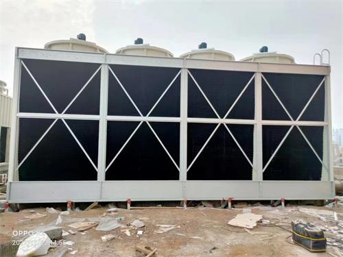 特菱橫流方形冷卻塔底框結構(冷卻塔底座)